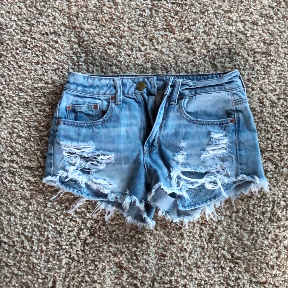 AE jean shorts